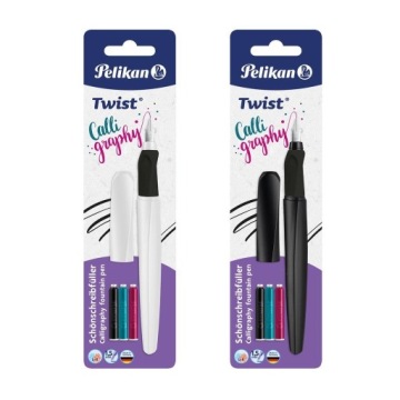 Перо Pelikan Twist Каліграфія для право- лівшів 1,5 мм чорний