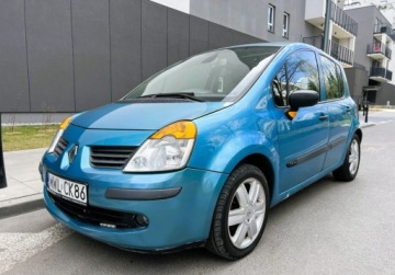 Renault Modus Hatchback 1.4 i 16V 98KM 2005 Renault Modus Klima Szyberdach Alu Warszawa 1.4 Benzyna 98KM