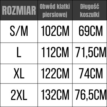 6-pack T-shirtów męskich 100% bawełna 150G/M2 MEJKS_PL KOLORY S-2XL