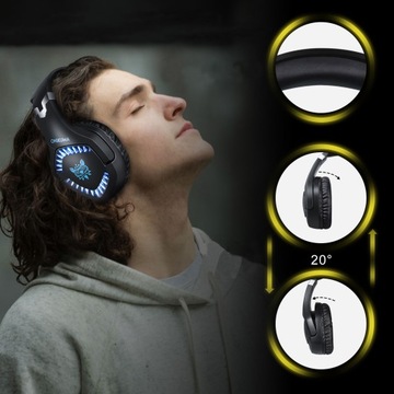 ИГРОВАЯ ГАРНИТУРА ПК PS4 XBOX LED ИГРОВАЯ ГАРНИТУРА