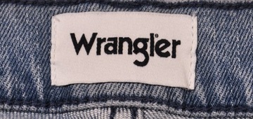 WRANGLER spodnie SKINNY blue REGULAR jeans MRYSON _ W34 L34