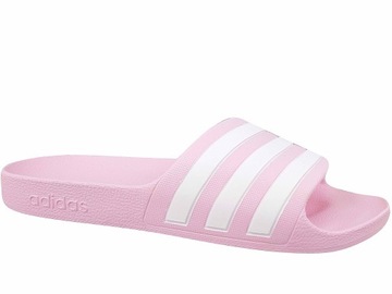 ADIDAS ADILETTE AQUA SHOWER KLAPKI PLAŻA BASEN RÓŻ