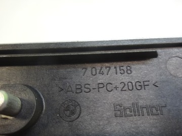 LIŠTA ZDOBENÁ DVEŘE PRAVÝ ZADNÍ BMW E46 HLINÍK