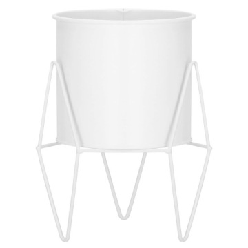 МЕТАЛЛИЧЕСКАЯ ПОДСТАВКА ДЛЯ ЦВЕТОВ ПОДСТАВКА ДЛЯ ЦВЕТОВ РАСТЕНИЯ ЛОФТ СТОЯЩИЙ БЕЛЫЙ СОВРЕМЕННЫЙ