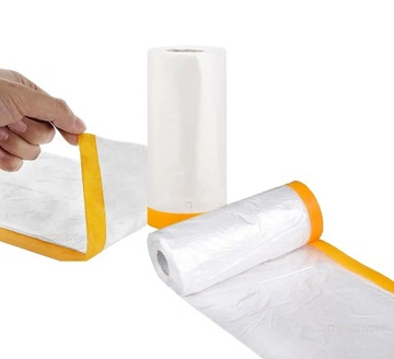 ANTYCHLAP FOLIA MALARSKA Z TAŚMĄ WASHI 270cmx20m