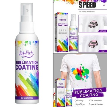 Płyn do sublimacji w sprayu o wysokim połysku
