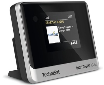 TechniSat DIGITRADIO 10 IR - adapter radiowy DAB /Internet ,czarny/srebrny