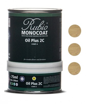 Olej Rubio Monocoat Oil Plus 2C 350ml Mist 5%