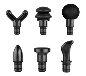 МАССАЖНЫЙ ПИСТОЛЕТ МАССАЖНЫЙ ПИСТОЛЕТ 6 насадок Перезаряжаемый ручной МАССАЖЕР VENGA