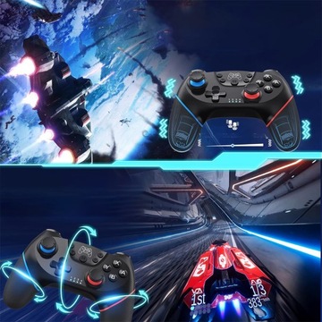 БЕСПРОВОДНОЙ КОНТРОЛЛЕР NINTENDO SWITCH С РЕГУЛИРУЕМЫМ ТУРБОКОМПРЕССОРОМ