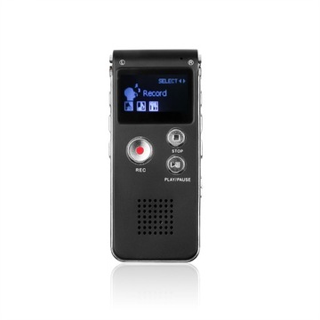 8GB dyktafon cyfrowy telefon rejestrator Audio MP3