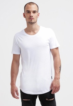 T-shirt basic, biały Only & Sons S