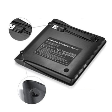 ВНЕШНИЙ ПРИВОД CD-R/DVD-ROM/RW USB 3.0 CD-ЗАПИСЫВАТЕЛЬ ПОРТАТИВНЫЙ ПРОИГРЫВАТЕЛЬ