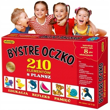 GRA EDUKACYJNA BYSTRE OCZKO GRA DLA CAŁEJ RODZINY