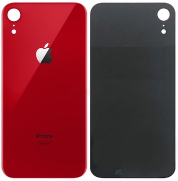 iPhone XR Red Czerwony Tylne szkło klapka plecki panel pokrywa baterii EU