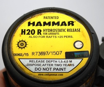 Гидростатическое устройство для спасательных плотов Hammar H20 R