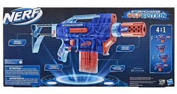 PISTOLET NERF ELITE 2.0 STORMCHARGE WILD EDITION AUTOMATYCZNY 4W1 F7376