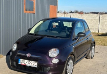 Fiat 500 II Seria 1 1.2 69KM 2014 Fiat 500 Niski Przebieg 100.000 km, Klimatyzacja, Czujniki Parkowania 1.2, zdjęcie 1