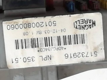 MODUL 51732916 FIAT IDEA I (2003-2012)