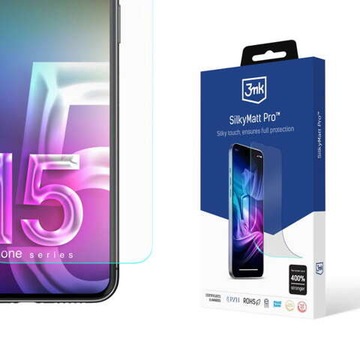 Folia matowa do iPhone 15 Pro, 3mk SilkyMatt