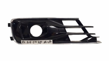AUDI A6 C7 LIFT KRATKA ZDERZAKA PRAWA PRZÓD