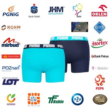 Bokserki, majtki męskie Puma Basic Boxer 2P