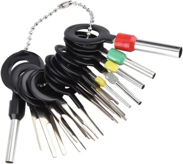 НАБОР КЛЮЧЕЙ-ЭКСТРАКТОРОВ ДЛЯ ДЕМОНТАЖА ШТЫРЕВ РАЗЪЕМОВ, 18 шт.