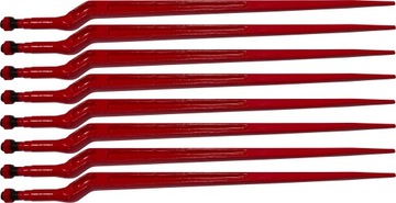 8x ZĄB ŁADOWACZA 880 mm CHWYTAKA KROKODYLA WIDŁY