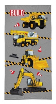 Ręcznik kąpielowy 70x140 POJAZDY plażowy (WZ.75)