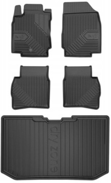 Set 77 Koberce a rohože Nissan Note 1 2006-2012 d