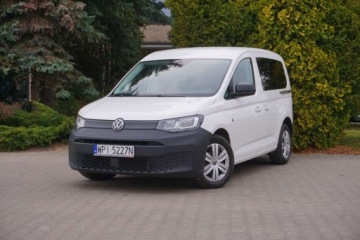 Volkswagen Caddy V Caddy 2.0 TDI 102KM 2021 Volkswagen Caddy SalonPL Serwis ASO Czuj. park Tempomat LaneAssist