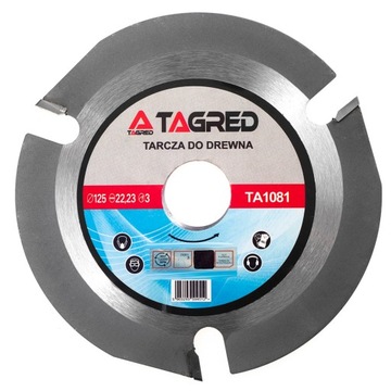 TARCZA DO CIĘCIA DREWNA TRÓJZĄB DO PIŁY PILARKI