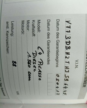 Citroen C4 Picasso II Picasso Facelifting 1.6 BlueHDi 120KM 2017 Citroen C4 Picasso Citroen C4 Picasso 1.6 Diesel 120KM, zdjęcie 17