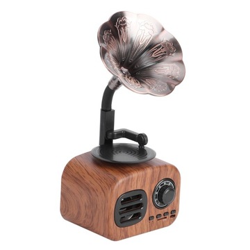 Kreatywny Retro Głośnik Bluetooth z wtyczką