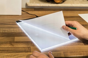 Графический планшет Kakboo LED ДОСКА ДЛЯ ЧЕРТЕЖА А4