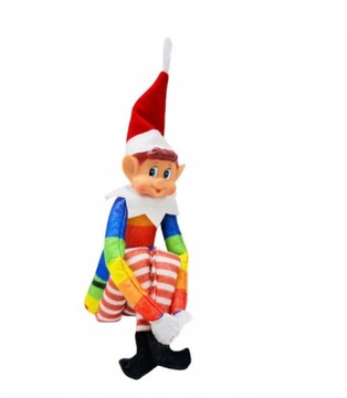ELF ON THE SHELF PSOTNIK FIGURKA ELFA SKRZAT KRASNAL ŚWIĄTECZNY ADWENTOWY