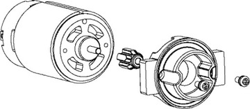 BLACK&DECKER SILNIK DO WKRĘTARKI MT218