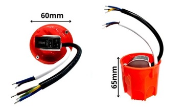 Zasilacz do taśmy LED 24V DC 2,5A 60W IP67 Wodoodporny Dopuszkowy