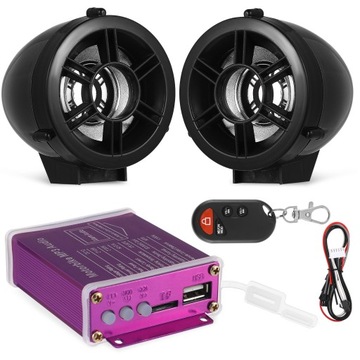 RADIO STEREO MOTOCYKLI GŁOŚNIKI AUDIO