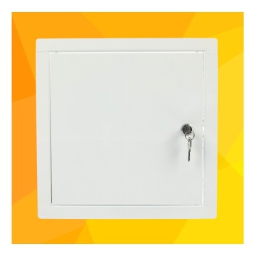 Металлические двери 20x20 с замком