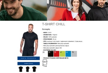 koszulka ODDYCHAJĄCA w góry na rower sportowa czarna PROMOSTARS chill R.2XL