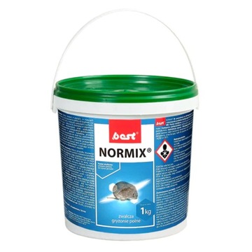 Środek gryzoniobójczy Normix na myszy i szczury 1 kg Best-Pest