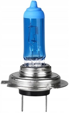H7 POWERTEC ŻARÓWKI x2 BIAŁA BARWA XENON BLUE H7