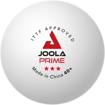 PIŁECZKI DO TENISA STOŁOWEGO JOOLA PRIME 3SZT BIAŁA