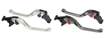 DŁUGIE KLAMKI 5D sportowe CNC dźwignie czerwone