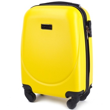 Walizka kabinowa mała bagaż podręczny do samolotu Wings XS,K310 Yellow