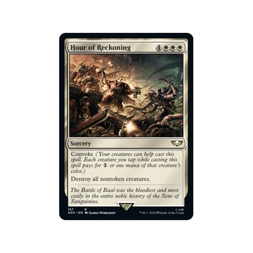 MTG Hour of Reckoning (R)