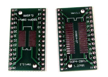 Płytka adapter SOP28/SSOP28 do DIP28