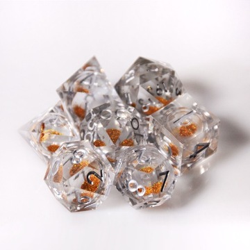 НАБОР «ПЕСОК В ГЛАЗАХ» ИЗ 7 ЖИДКИХ КУБИКОВ ДЛЯ РПГ