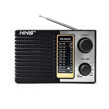 RADIO AKUMULATOROWE PRZENOŚNE USB/MICRO SD LATARKA